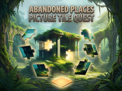 Spēle Abandoned places Picture Tile Quest