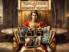 Spēle King Arthur of Memory Match