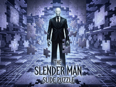 Spēle The Slender Man Slide puzzle