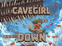 Spēle Cavegirl Down