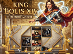 Spēle King Louis XIV Memory Match