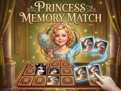 Spēle Princess Memory Match