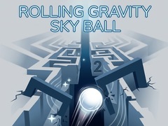 Spēle Rolling Gravity Sky Ball