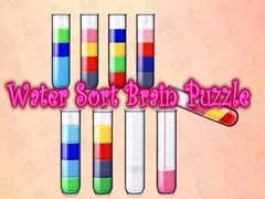 Spēle Water Sort Brain Puzzle