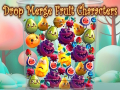 Spēle Drop Merge Fruit Characters