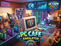 Spēle PC Cafe Simulator 3D