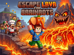 Spēle Escape Lava for Brainrots!
