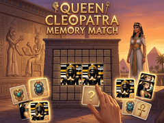 Spēle Queen Cleopatra Memory Match