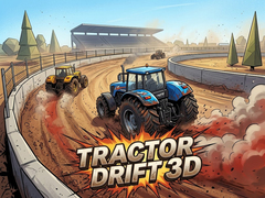 Spēle Tractor Drift 3D