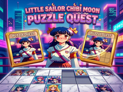Spēle Little Sailor Chibi Moon Puzzle Quest