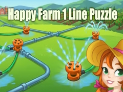 Spēle Happy Farm 1 Line Puzzle