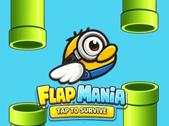 Spēle Flap Mania: Tap to Survive