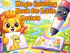 Spēle Magic Coloring Book for Little Artists