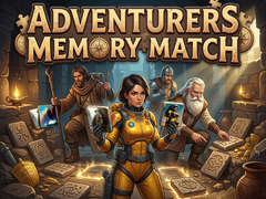 Spēle Adventurers Memory Match