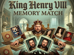 Spēle King Henry VIII Memory Match