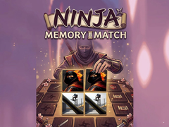 Spēle Ninja Memory Match
