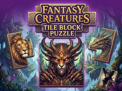 Spēle Fantasy Creatures Tile Block Puzzle