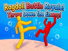 Spēle Ragdoll Battle Royale! Throw Down the Enemy!