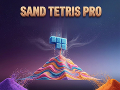 Spēle Sand Tetris Pro