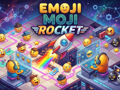 Spēle Emoji Moji Rocket