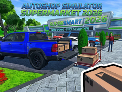 Spēle AutoShop Simulator: Supermarket 2026