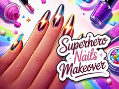Spēle Superhero Nails Makeover