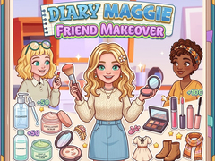 Spēle Diary Maggie: Friend Makeover