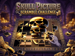 Spēle Skull Picture Scramble Challenge