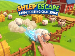 Spēle Sheep Escape: Farm Sorting Challenge