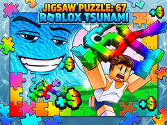 Spēle Jigsaw Puzzle: 67 Roblox Tsunami