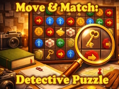 Spēle Move & Match: Detective Puzzle