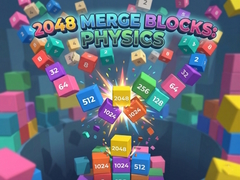 Spēle 2048 Merge Blocks: Physics