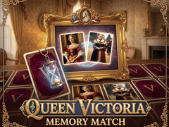 Spēle Queen Victoria Memory Match