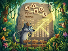 Spēle Words Spy. Animals