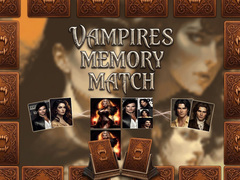 Spēle Vampires Memory Match