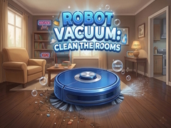 Spēle Robot Vacuum: Clean the Rooms