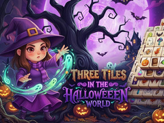 Spēle The Three Tiles in the Halloween World