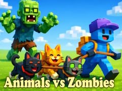 Spēle Animals vs Zombies