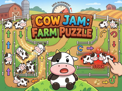 Spēle Cow Jam Farm Puzzle