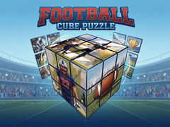 Spēle Football Cube Puzzle