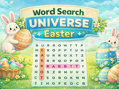 Spēle Word Search Universe Easter