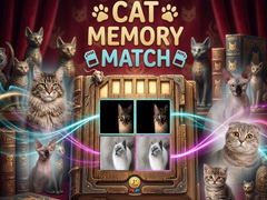 Spēle Cat Memory Match