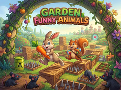 Spēle Garden Funny Animals