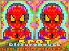 Spēle Spot the Differences Color Madness 