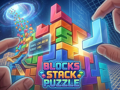 Spēle Blocks Stack Puzzle