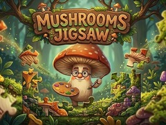 Spēle Mushrooms Jigsaw