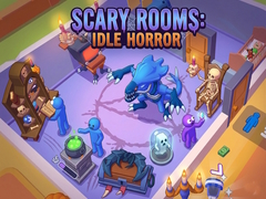 Spēle Scary Rooms: Idle Horror