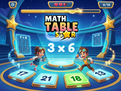 Spēle Math Table Star