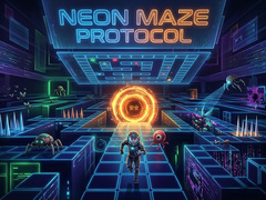 Spēle Neon Maze Protocol