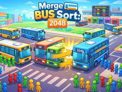 Spēle Merge Bus Sort: 2048